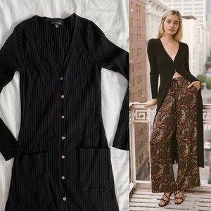 NEW Long Knit Cardigan Sweater